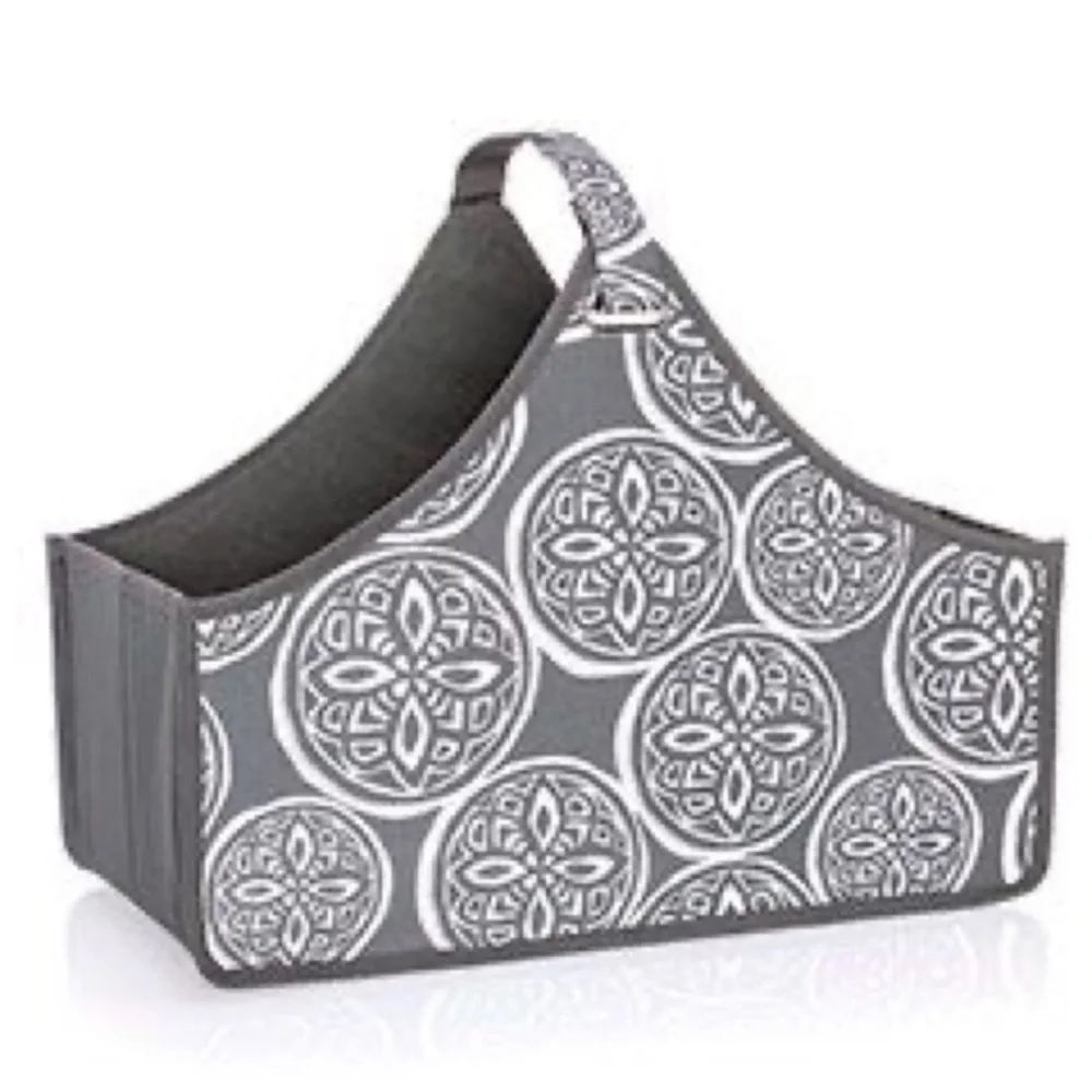 Woodblock Whimsy Catch All Bin
